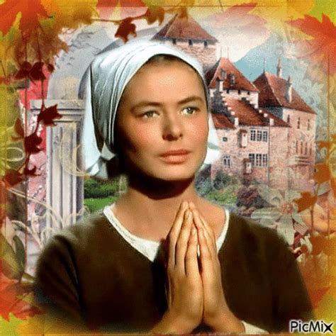 Ingrid Bergman dans le film Jeanne D'Arc - Free animated GIF - PicMix