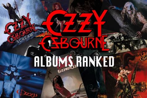 Ozzy Osbourne Albums Ranked