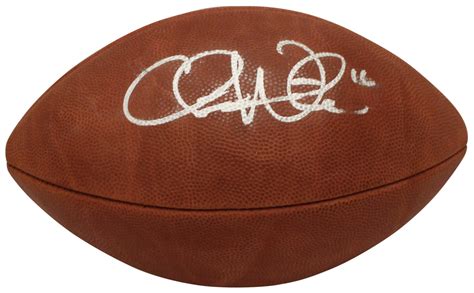 Chris Weinke Signed Florida State Seminoles Official Tagliabue Football JSA 30932 – Denver ...