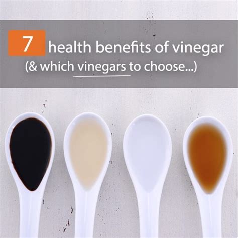 The Top 7 Health Benefits Of Vinegar (& Which Vinegars To Choose...) - Healthwholeness