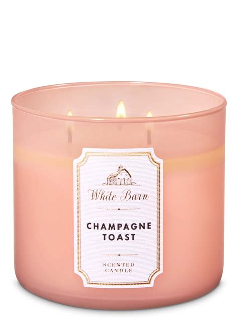 Bath and Body Works's White Barn Champagne Toast Candle | Bath and Body ...