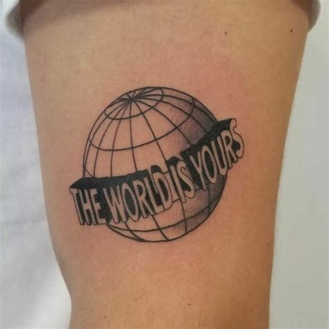 19+ Scarface The World Is Yours Tattoo Ideas That Will Blow Your Mind!