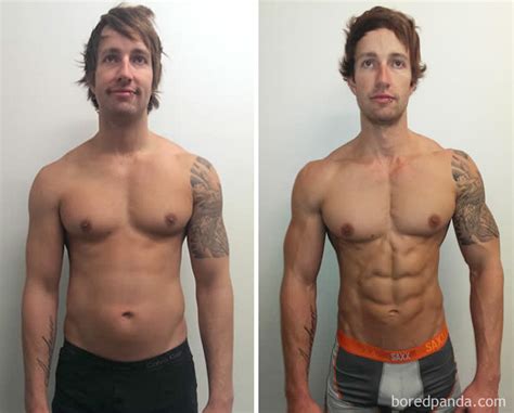 10+ Unbelievable Before & After Fitness Transformations Show How Long It Took People To Get In Shape