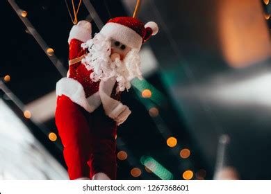 Suspended Santa Claus Because No Christmas Stock Photo 1267368601 ...