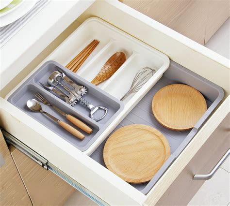 Expandable/stackable tableware storage, Furniture & Home Living ...