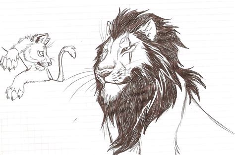 Simba and scar by Kotya-ra on DeviantArt