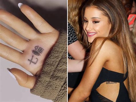 20 Best Ariana Grande Tattoos Collection | Styles At Life