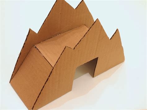 Make a Cardboard Bridge for Trains and Cars | Pink Stripey Socks