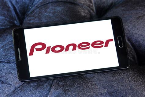 Pioneer Corporation logo editorial photography. Image of player - 108269537