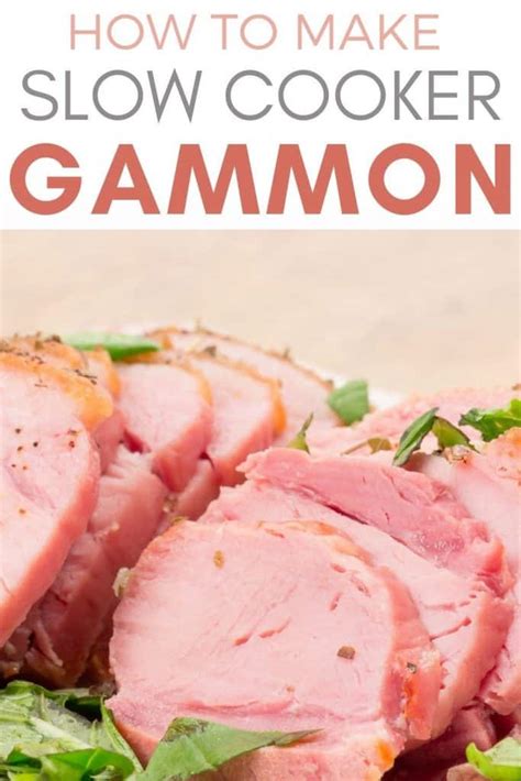 Slow Cooker Gammon {5 Different Ways!) - Liana's Kitchen