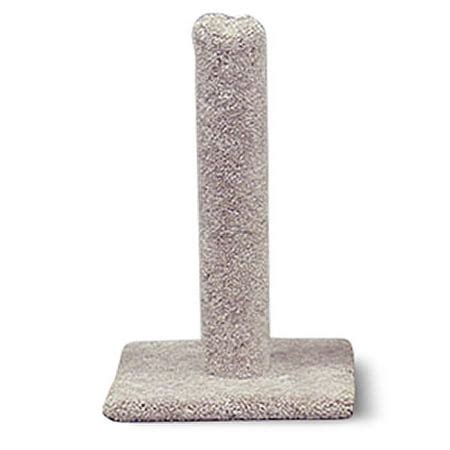 26" Carpeted Cat Scratching Post Furniture - Walmart.com