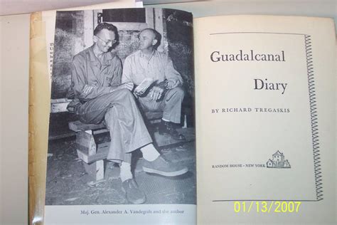 Guadalcanal Diary by Richard Tregaskis - 1st Edition - 1943 - from ...