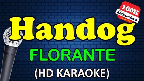 HANDOG - Florante (HD Karaoke) - YouTube