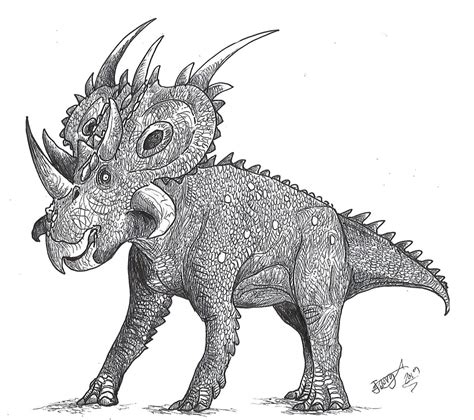 Some Random Ceratopsian! by HodariNundu on @DeviantArt | Creature art ...