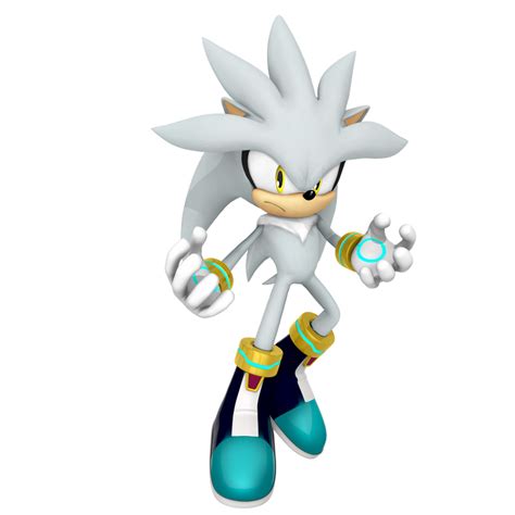 Silver the hedgehog 2016 render by Nibroc-Rock on DeviantArt