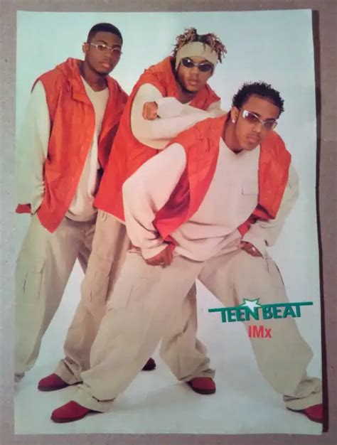 MAGAZINE PINUP~ IMMATURE ~Marques Houston~Jerome Jones ~Back- TIA ...