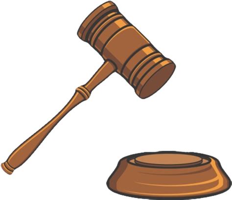 Image Library Judge Mallet Clipart - Gavel Clip Art - Png Download ...