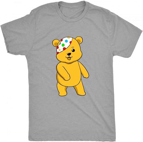 Gifteepix Flossing Pudsey for pudsey bear spots spotty charity Unisex-children T Shirt - Gray ...