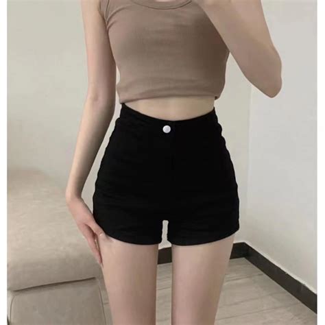 Breathable Summer Shorts Black Tight Shorts Women Summer - Etsy