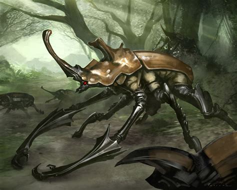 Heavy Insect by Jessada-Art on deviantART | Mythical creatures art, Creature concept art ...