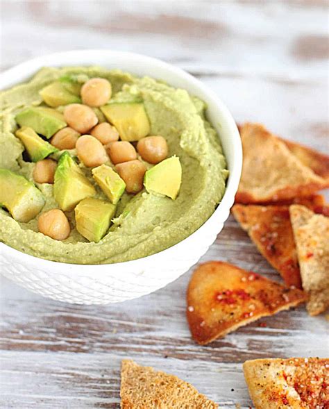 Avocado Hummus (quick & easy) - Vintage Kitchen Notes