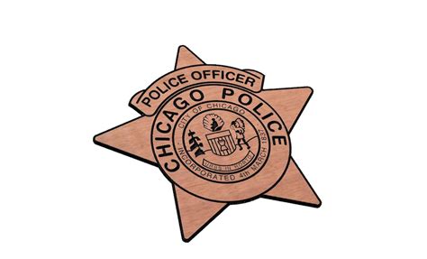 Chicago Police Badge SVG - Etsy