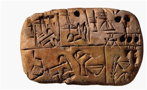ALL MESOPOTAMIA — “ Cuneiform tablet recording food supplies 0 ...