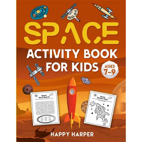 Space Activity Book For Kids Ages 7-9: The Ultimate Outer Space ...