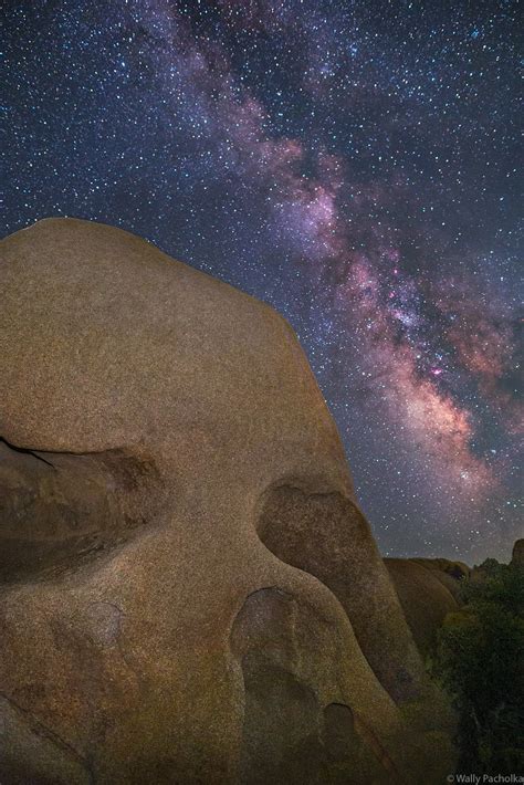 Joshua Tree Milky Way over Skull Rock | Joshua Tree National Park ...