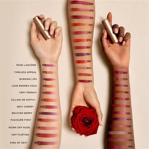 Lancôme L'absolu Rouge Intimatte Lipstick | Shade: 525 Sexy Cherry in 2022 | Bare lip, Lancome ...