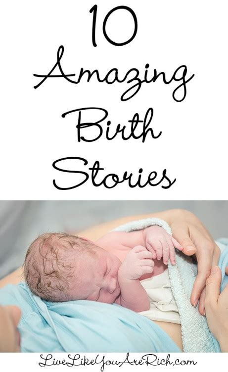 10 Amazing Birth Stories