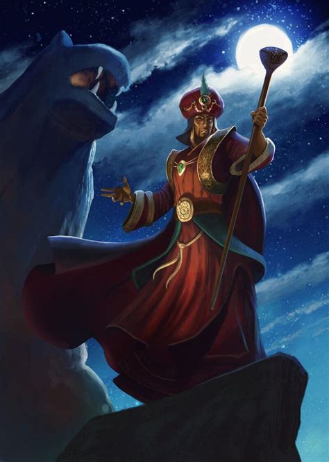 ArtStation - Jafar, Luca Rovelli | Aladdin characters, Evil disney ...