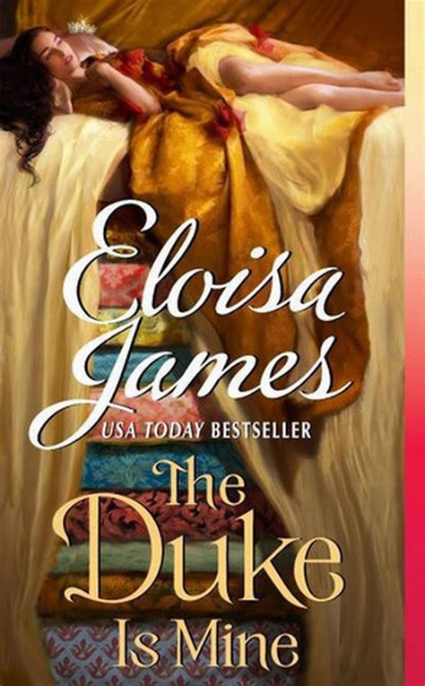 The Duke is Mine by Eloisa James (finished 2012.01.15). I've loved every single one of her books ...