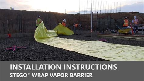 Stego Wrap | Class A Vapor Retarder (10-mil) for Foundation Protection