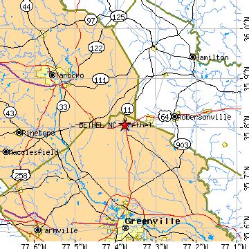 Bethel, North Carolina (NC) ~ population data, races, housing & economy