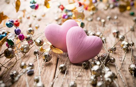 1920x1080px | free download | HD wallpaper: Pink heart decoration, Love, hearts, mood ...