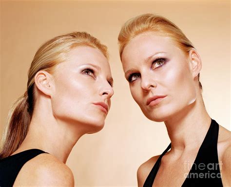 Identical Twin Sisters Photograph by Kate Jacobs/science Photo Library ...