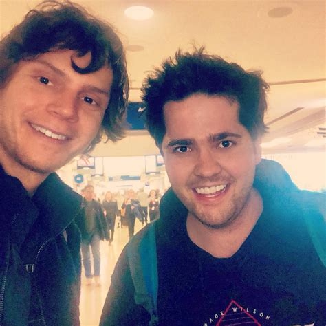 Evan Peters meet with a fan LAX ( Jeff Wald )