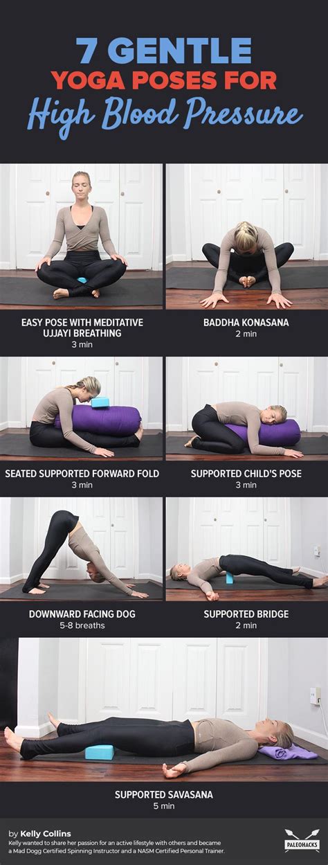 7 Gentle Yoga Poses for High Blood Pressure | Easy, Soothing