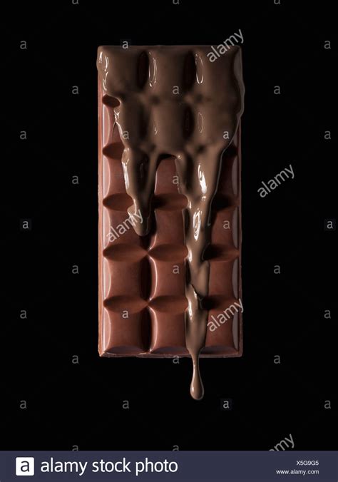 Melted Chocolate Bar High Resolution Stock Photography and Images - Alamy