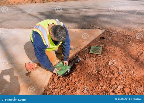 Installing the Drainage System Assembly for Rainwater Drainage by a ...