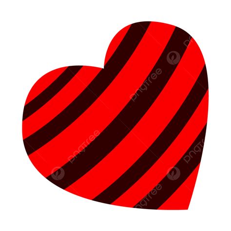 Red And Black Color Love Design, Love Design, Color Love Design, Love PNG and Vector with ...