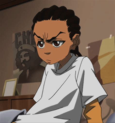 The Boondocks Riley | Fotos de desenhos animados, Desenhos afro, Desenho animado hora de aventura