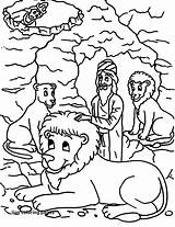 Daniel And The Lions Den Coloring Pages Free At GetDrawings  Download sketch template