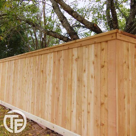 Western Red Cedar Privacy Fence