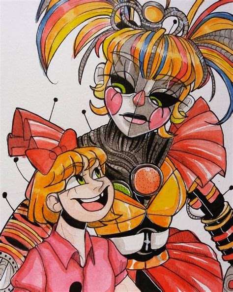 Scrap baby fanart because she's precious : r/fivenightsatfreddys