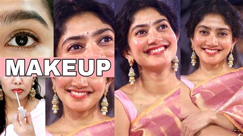 Sai Pallavi inspired makeup look in tamil | Sai Pallavi makeup & Hair ...