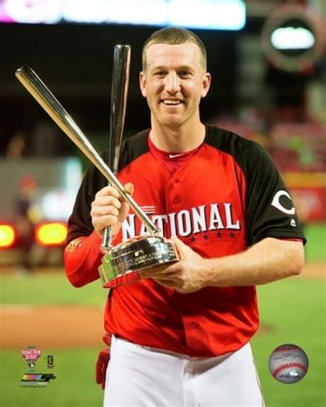 Todd Frazier with the 2015 Home Run Derby Champion Trophy Sports Photo ...