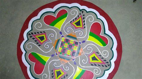 Laxmi puja rangoli Diwali and Saraswati puja special2018.....||Payel Art's||🌼🌸🏵️ - YouTube