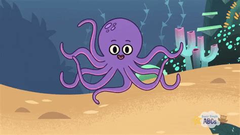 #Supersimplelearning #Supersimpleabcs #Octopus #Cute GIF by Super ...